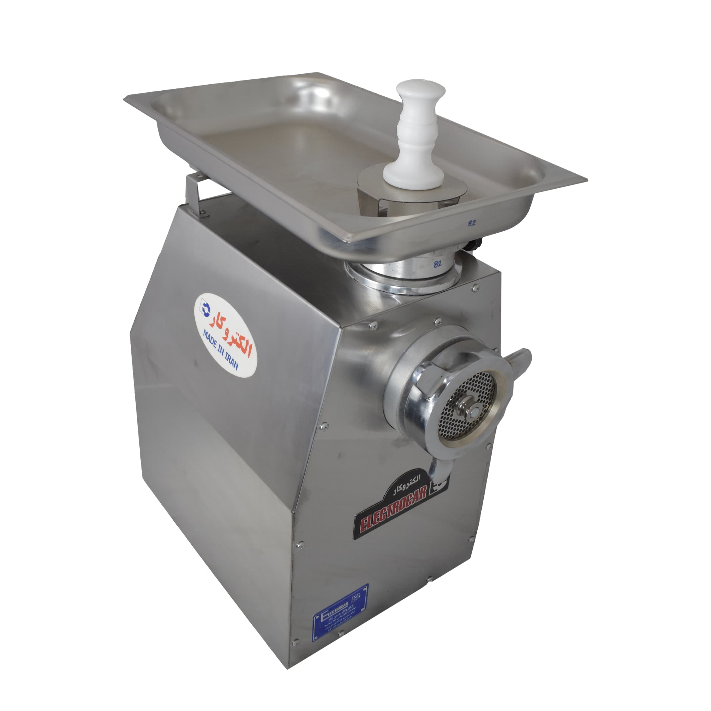 چرخ گوشت الکتروکار سایز 32 مدل EC10 استیل